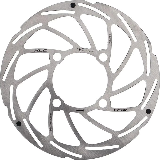 Xlc Br-x114 1.8 Mm Remschijf Zilver 203 mm