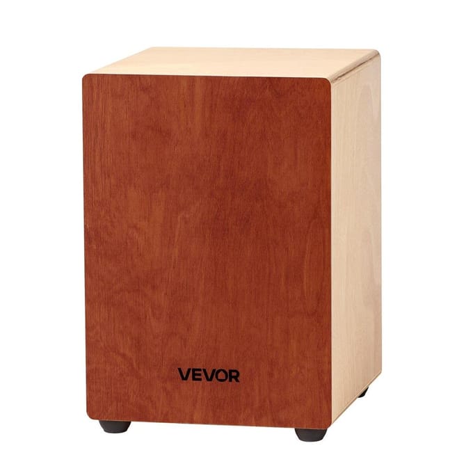 Cajon Box Drum Berkenhout Percussie-instrument Gitaarsnaren Reistas