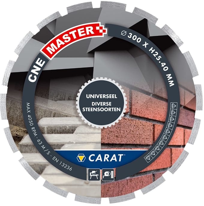 Carat Diamantzaag Universeel Ø600X25,40Mm, Cne Master