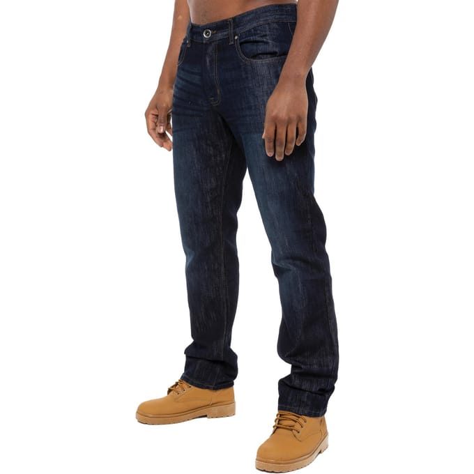 Enzo | Heren Regular Fit Rechtaanstekende Jeans
