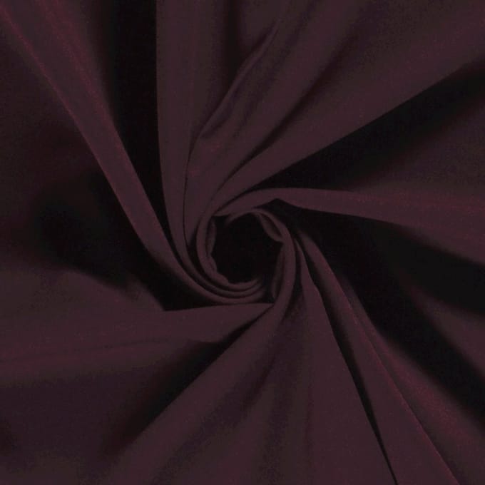 Naaistof Burlington (Texture, Bi-Stretch, Terlenka) - 100% Polyester - Wijnrood - 100cm lang bij 147cm breed - 1 meter