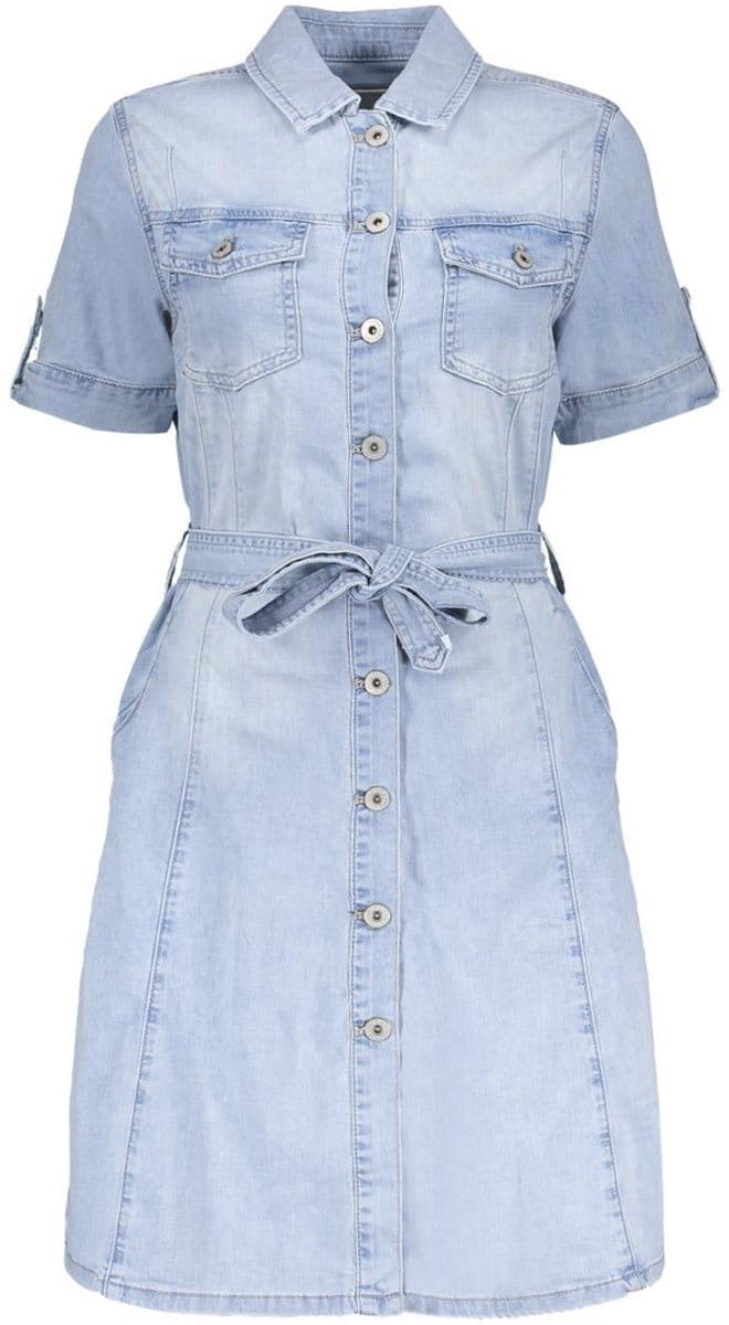 Geisha jeans dress 57301-10 830 bleached denim