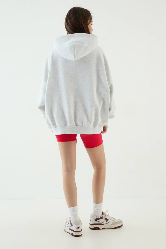 Dames Dsgn Studio Oversized Hoodie | Asgrijs | Maat: Medium
