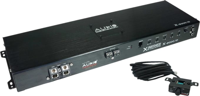 Audio System X2000.1D 2000W RMS monoblok Autoversterker met bassremote