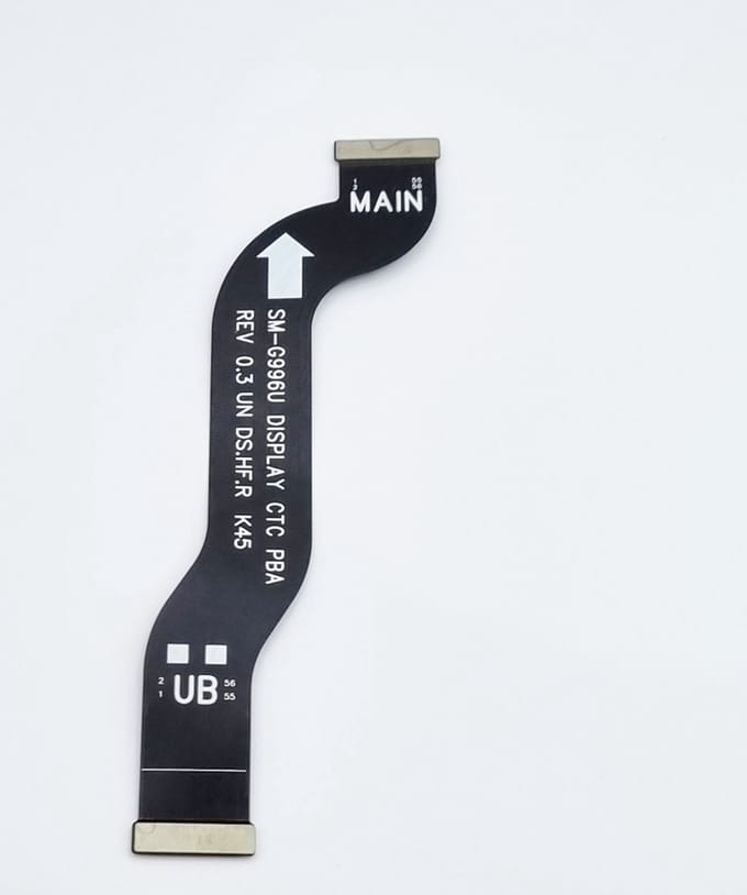 LCD Flex Kabel Geschikt voor Samsung Galaxy S21 Plus – Premium – Zwart