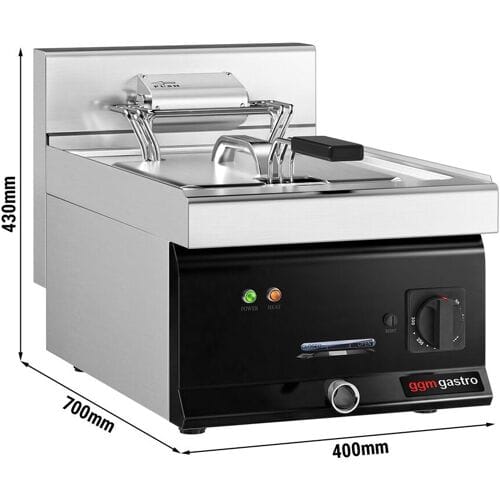 GGM Gastro Elektro Fritteuse - 10 Liter - 9 kW