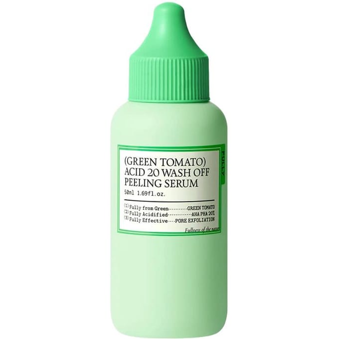 [ENTIÈREMENT] Sérum Peeling Lavable Green Tomato Acid 20 50 ml green
