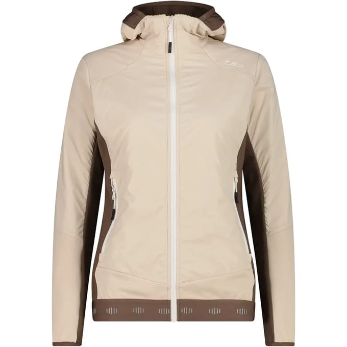 Hybride Windjack met Vaste Capuchon Dames CMP