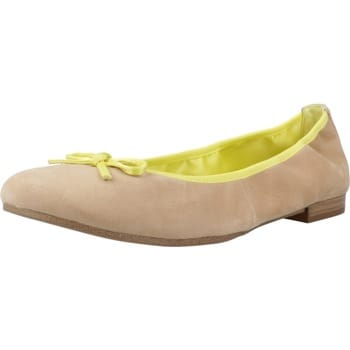 Tamaris Ballerina's beige Leer - Dames - Maat 36