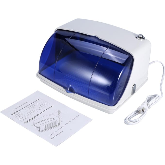 Professionele Salon UV Desinfectie Sterilisator Temperatuur Desinfectie Kast Box blue