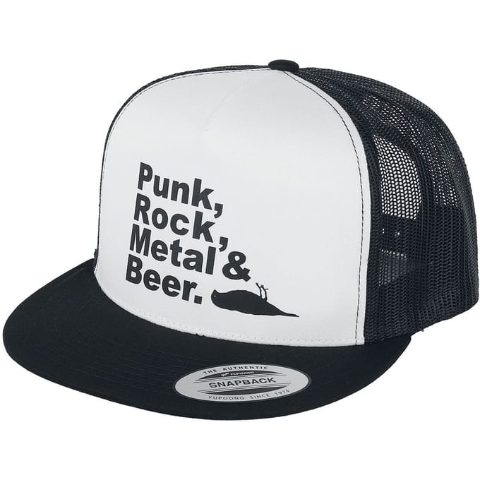 Atticus Prmb Trucker Hat Unisex Cap - zwart/wit - Standard