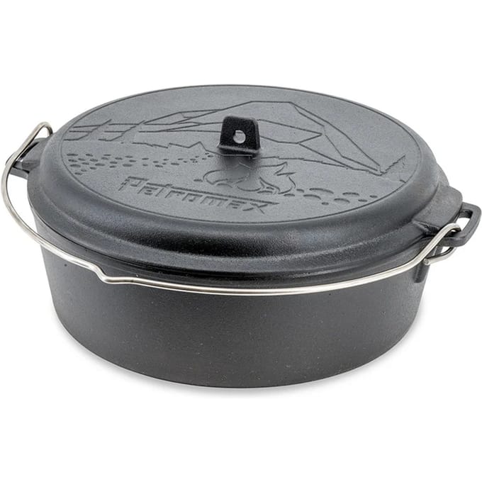 Petromax Dutch Oven Essential Line 5,5 Liter Pot Met Multifunctioneel 1,5 Liter Deksel