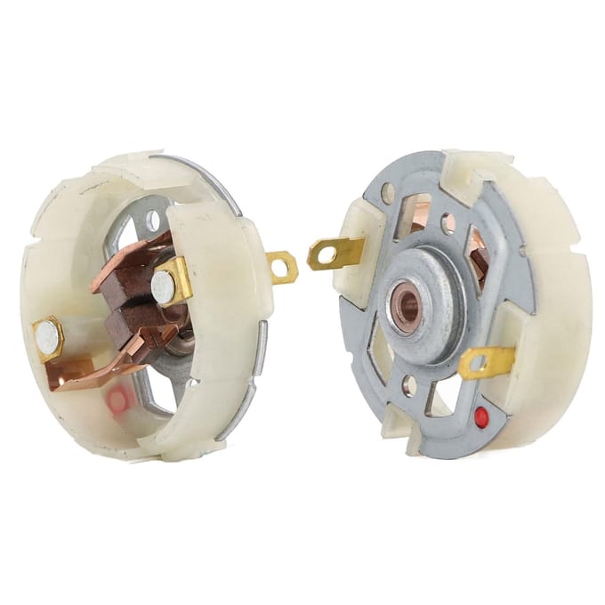 2 stuks RS550 koolborstelmotor met houderaccessoire voor boormachine/schroefmachine/elektrische schroevendraaier