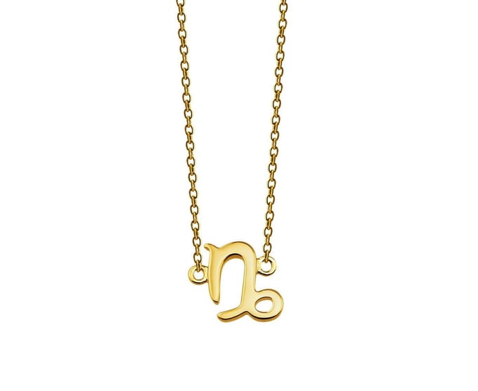 Steenbok Ketting Gold-Plated Zodiac ZN001G