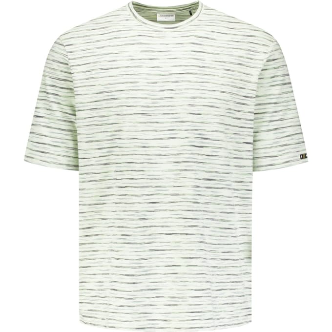 No Excess T-shirt Crewneck Spacedyed Green Größe: M | Basic T-Shirts Outlet | Herren | Grün