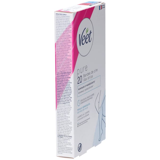 Veet Ontharingsstrips - Benen & Lichaam - Hypoallergeen - 20 stuks