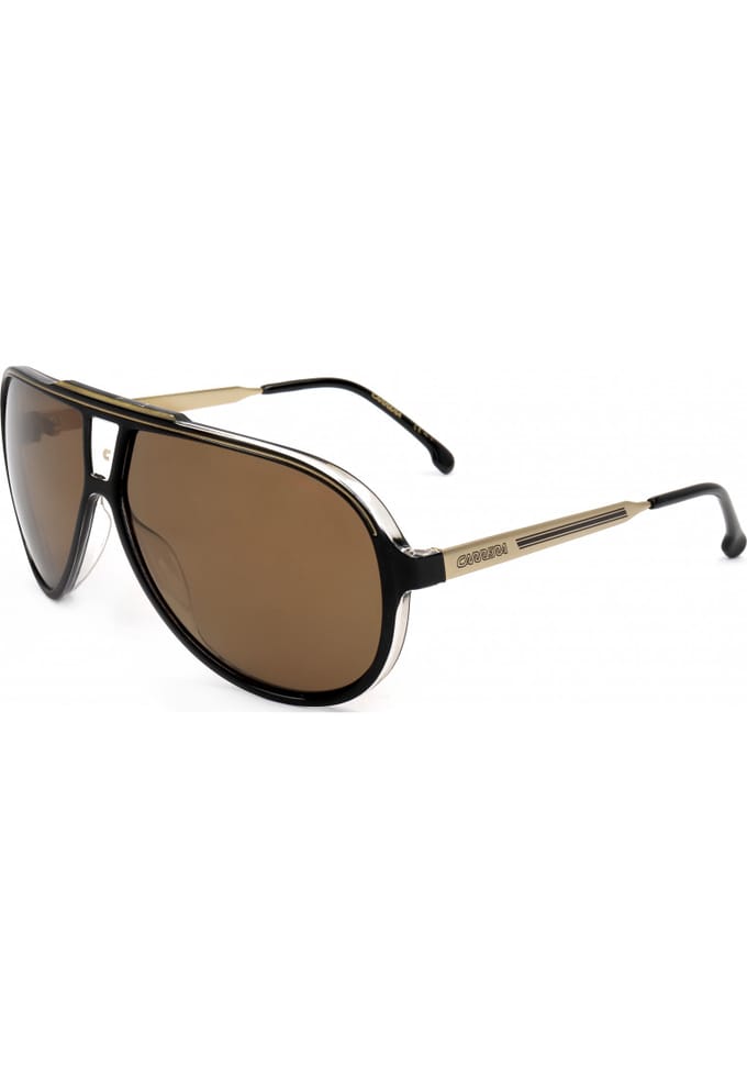 Carrera 1050 S 2m2 Yl Heren Zonnebril Black on Clear/63-10-135