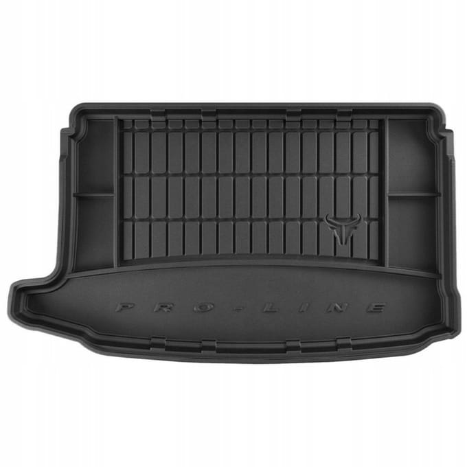 Frogum - Kofferbakmat - VW Polo IV Hatchback (2001-2009) - Pasvorm - Organizer - Hoge Laadvloer
