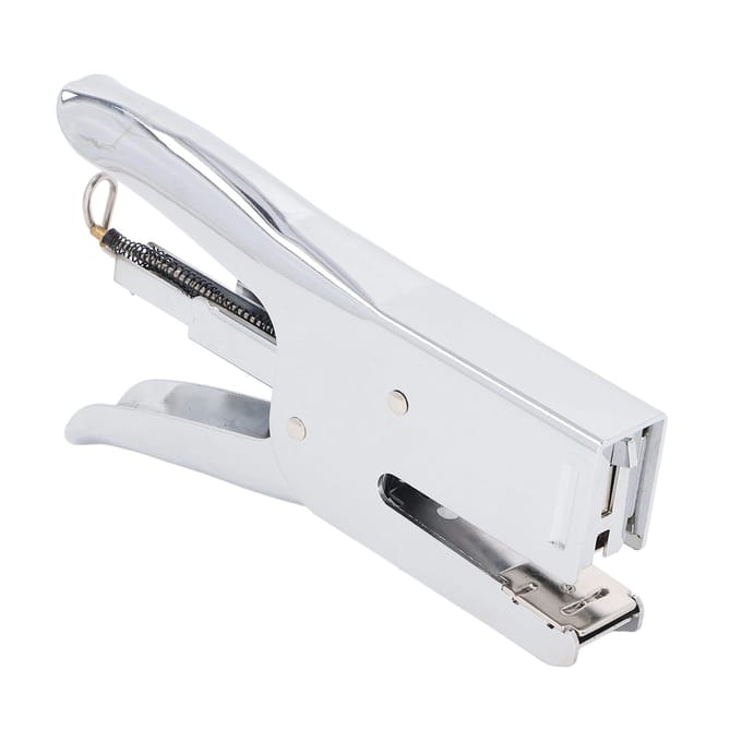 Nietmachine 50 Vel Grote Capaciteit Metalen Bureau Handheld Papier Nietmachine Tool voor Kantoor School white
