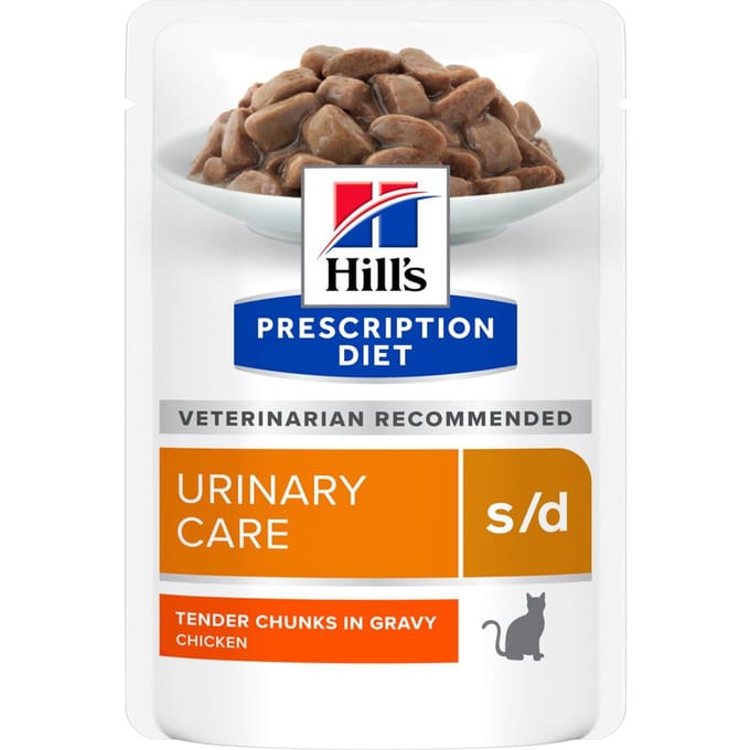 24x 85g Hill's Prescription Diet s/d Urinary Care Katzenfutter nass