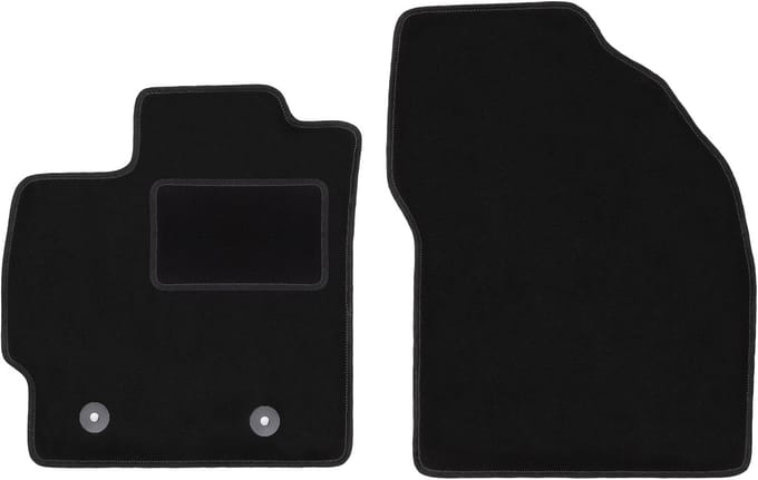 Voormatten zwart voor: Toyota Prius III hatchback (2009-2011)