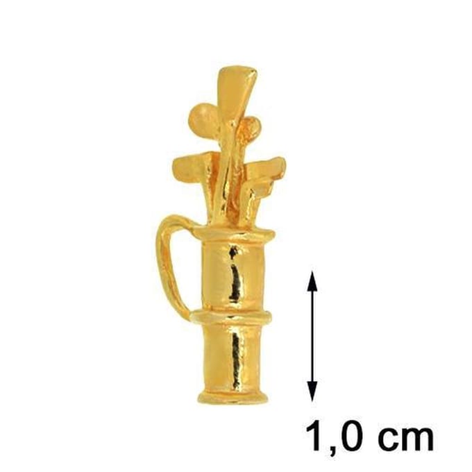 Blinx Jewels Vergulden Hanger Golfclubs