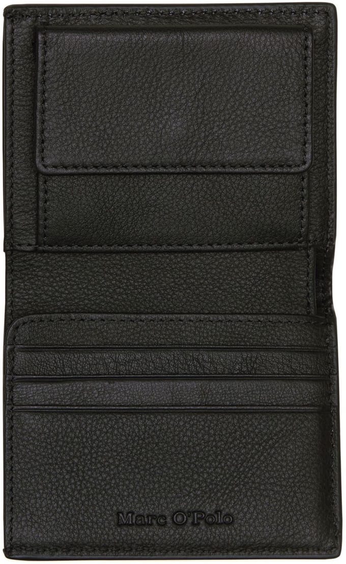 Marc O'Polo portemonnee Pierre Combi Wallet Black zwart