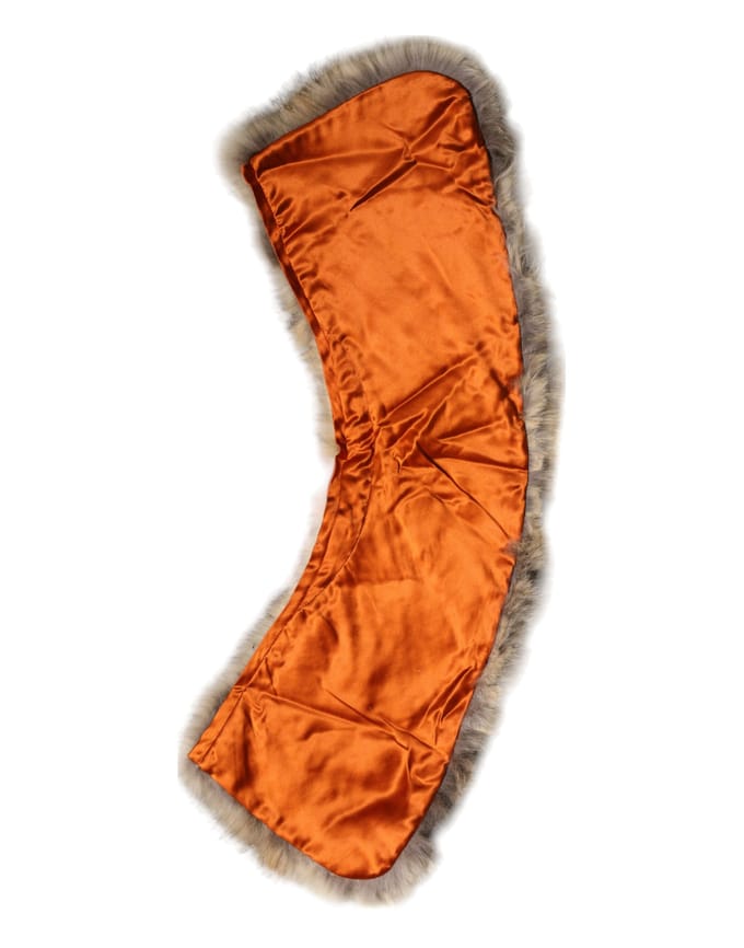 Bruine Bont Schouderkraag Nekwrap Sjaal