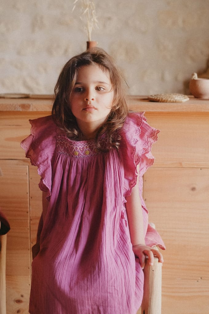 Louise Misha Dress Martine Raspberry Größe: 6M | Kleider Outlet | kids | Rosa