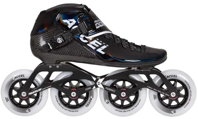 Powerslide Accel Race 100 Inline Skates Zwart EU 37