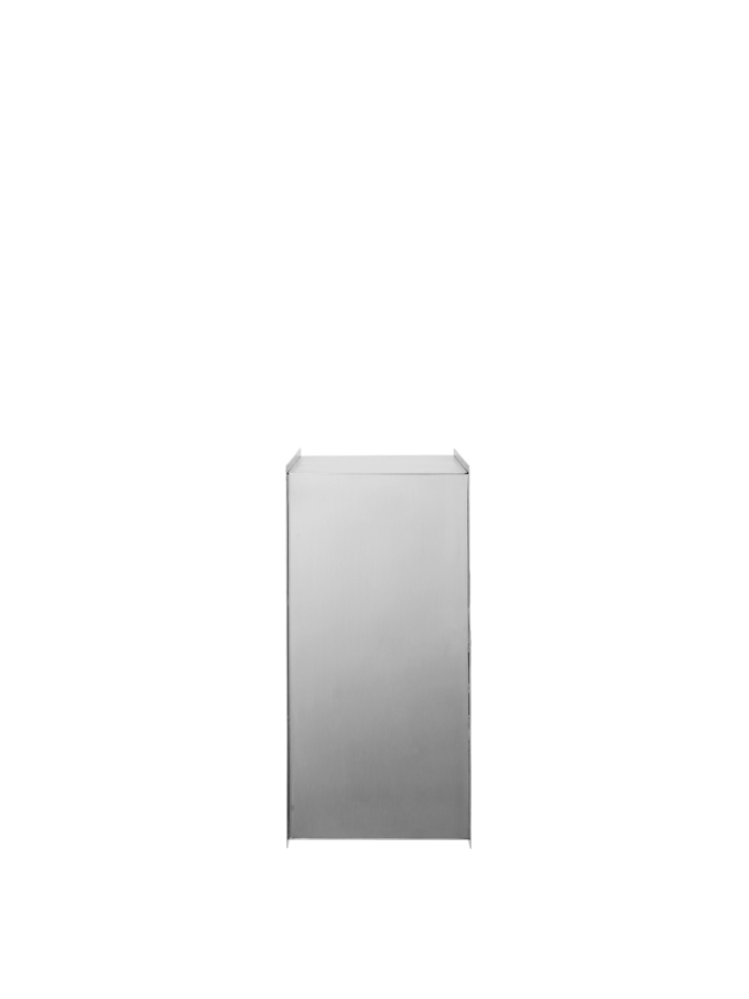 Ferm Living - Sama afvalbak - zilver