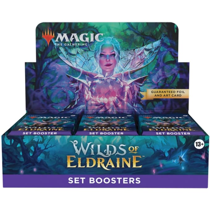 Magic: The Gathering Wilds Of Eldraine Set Booster Box (30 Packs)