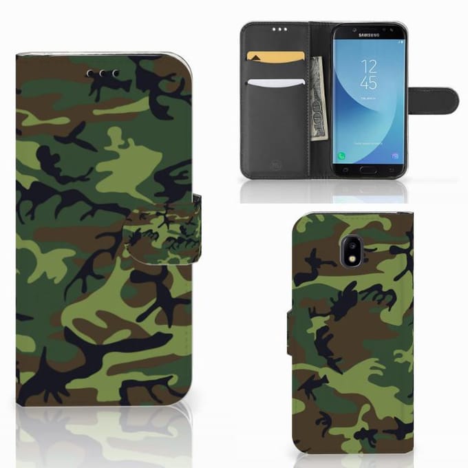 voor Samsung Galaxy A30 Telefoon Hoesje Army Dark