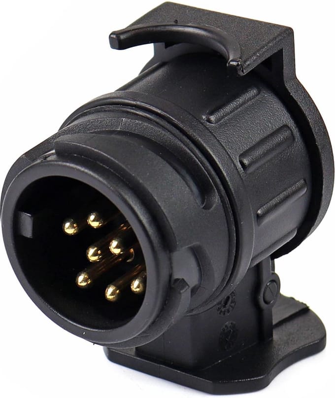 Trailerstekker Adapter 13 naar 7 Polig - Verloopstekker voor Aanhanger Caravan en Trailer Auto Aansluiting