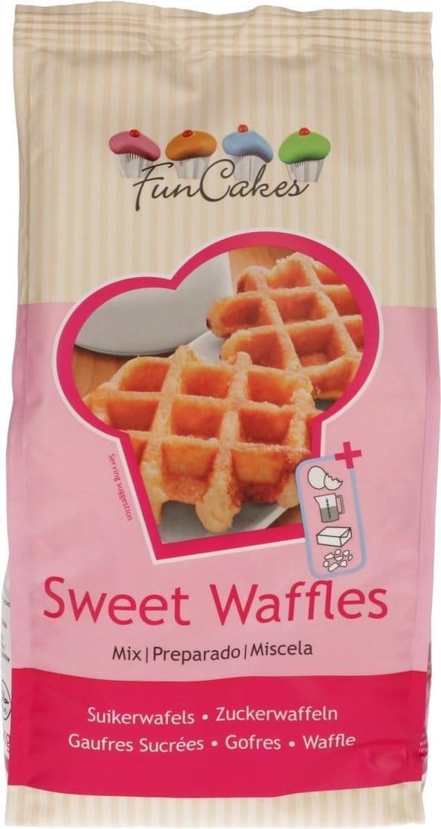 FunCakes Bakmix voor Belgische Wafels - 1 kg