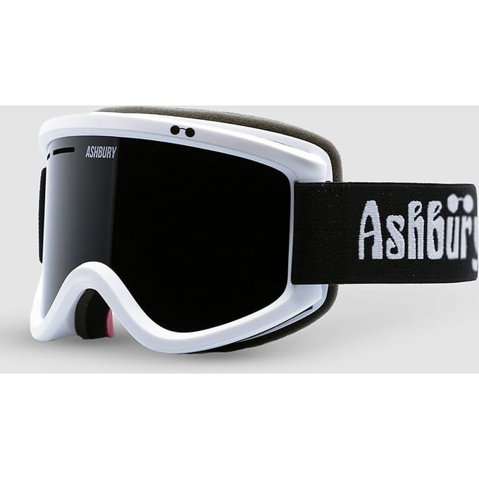 Ashbury Warlock Og White +Bonus Lens Goggle zwart