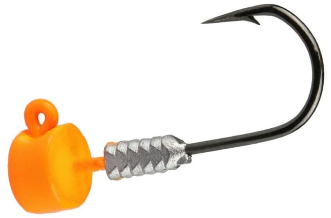 Tête plombée Tackle Tactics TT Nedlockz HD Orange 3/8 oz 3/0H 5/paquet (7755) white