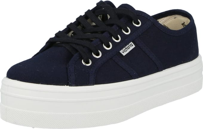 Lage Sneakers Victoria BLUCHER LONA PLATAFORMA