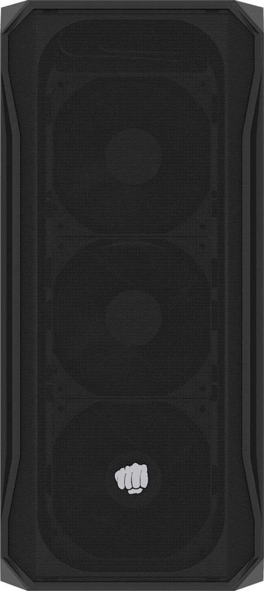 Fury SHOBO SH4F - ATX Midi Tower - Zwart - Met raam - Ventilatoren inbegrepen