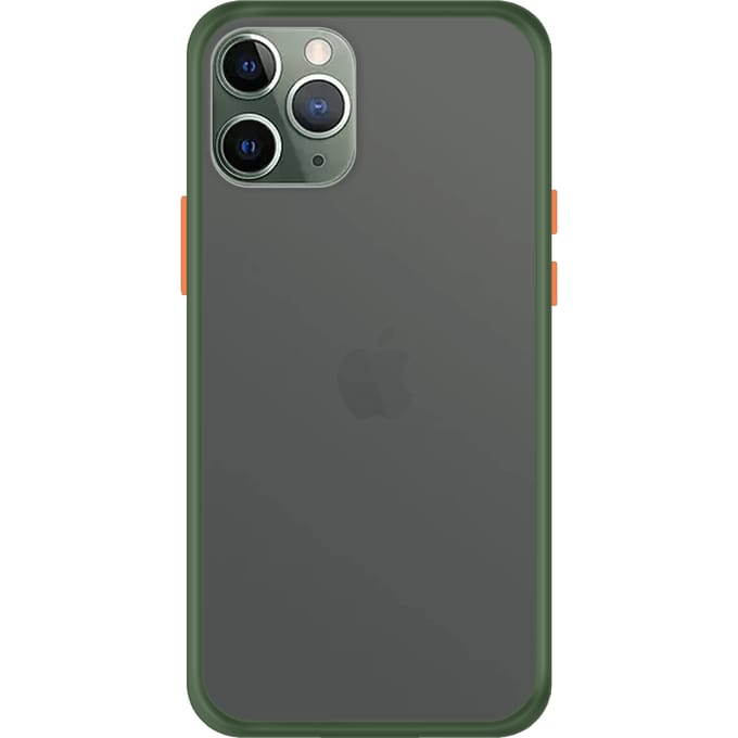 iPhone 11 Pro Back Cover - Groen/Transparant
