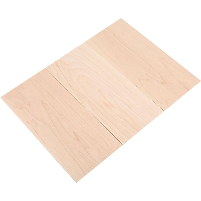3 Stuks Esdoorn Gitaar Kopfineer Plaat Kopplaat DIY Vervangingsonderdeel voor Luthier white