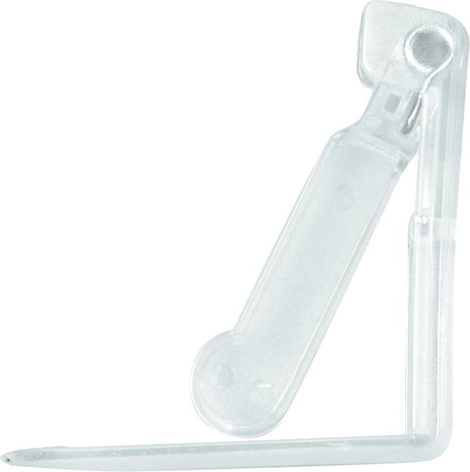 Tafelkleedklemmen Set 4 Stuks - Transparant - 11 X 2 X 20 Cm