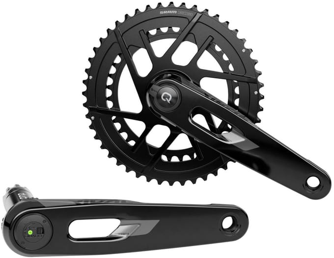 Dubbele pedalen met vermogenssensor Sram Rival AXS E1 Dub Direct Mount 46X33D Aluminium
