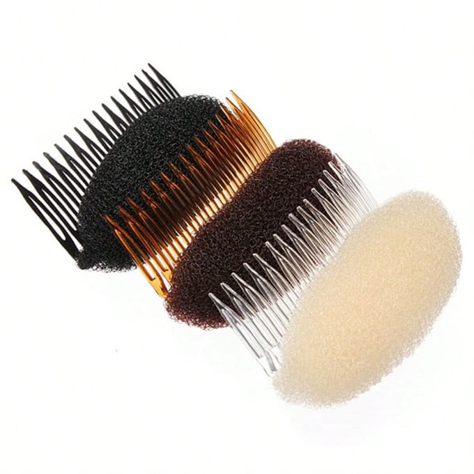 Inserts Volume Do Styler Cheveux Nid d'Abeille Outil Insérer Peigne Cheveux Beige 1PCS