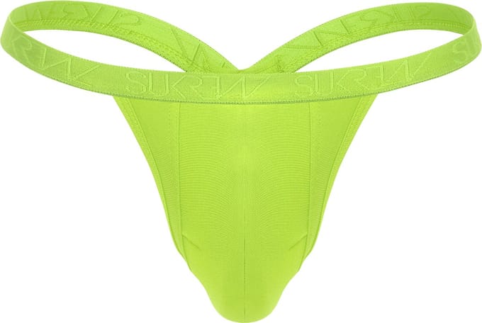 SUKREW Bubble Thong Mojito - MAAT M - Heren Ondergoed - String voor Man - Mannen Thong