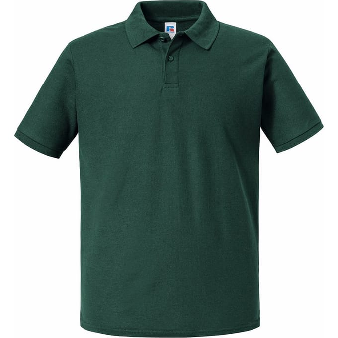 Russell Heren Authentic Eco Poloshirt (Fles groen)