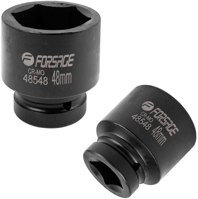 Forsage - Dopsleuteldop - 48mm - 1 inch - 6-kant