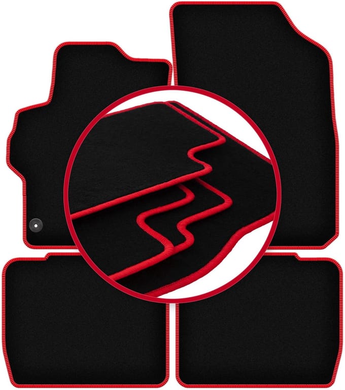 CARLUX-RED automatten voor: Citroen C-Elysee sedan (2012-)