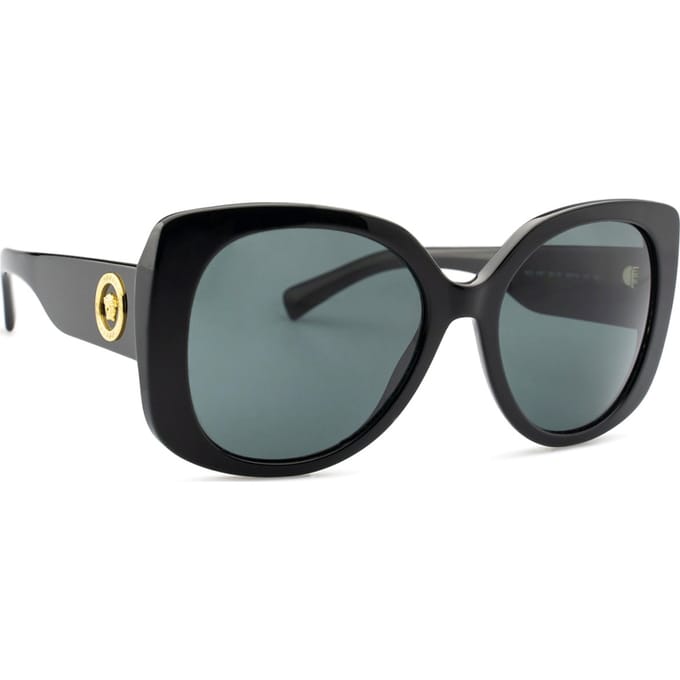 Versace Zonnebril VE4387 GB1/87 Zwart Donkergrijs
