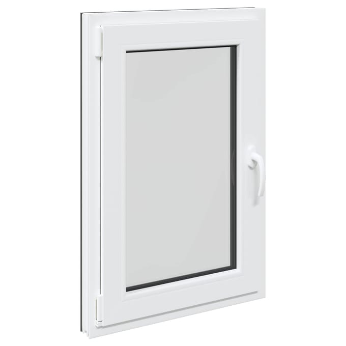 vidaXL - Kleur - binnenkant - kelderraam - Wit - RISOR - 60 - x - 100 - cm